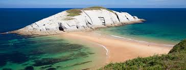 Cantabrian coast near northern Spain