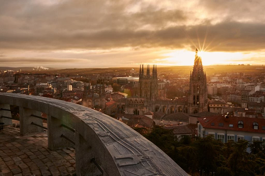 Castle viewpoint in Burgos