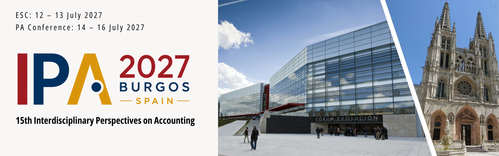 IPA 2027 Burgos — 15th Interdisciplinary Perspectives on Accounting Conference